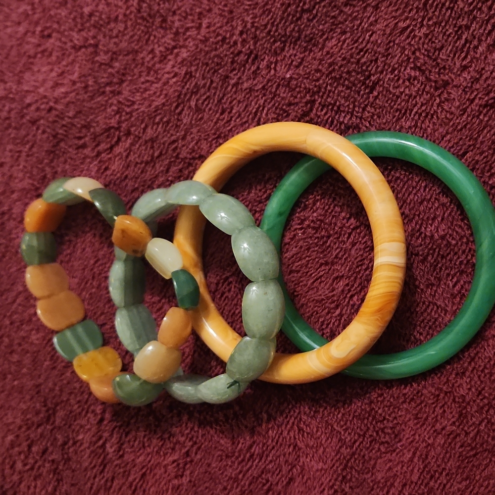 Jade Bracelet 4 pcs
